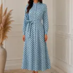 Robe Classique - Bleu