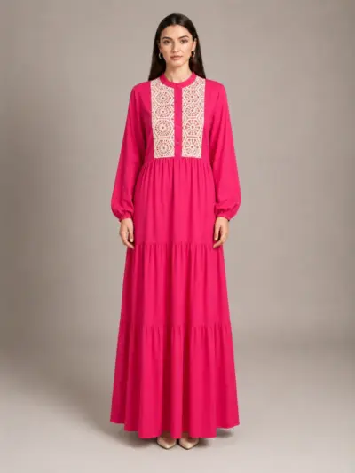 Robe Broderie