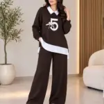 Jogging Design - Marron